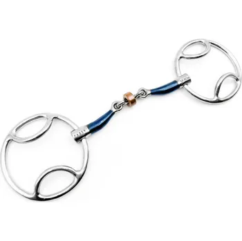 Udidlo pro koně Udidlo beval dvakrát lomené Sweet Iron Julia Fager 11,5 cm