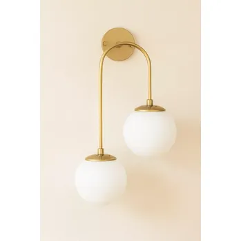 Nástěnné svítidlo Nástěnná lampa JEWEL zlatá