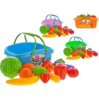 Majjam Ovoce a zelenina v plastovém košíku