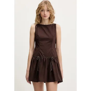 Dámské šaty Šaty Hollister Co. KI359.5392.440 hnědá 89X, vel. XXS