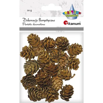 Titanum Dekorace, ŠIŠKY, přírodní, 20g / bal.
