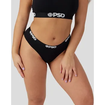 Souprava dámského spodního prádla PSD Modal Solids Black Women Cheeky Briefs Velikost: XS