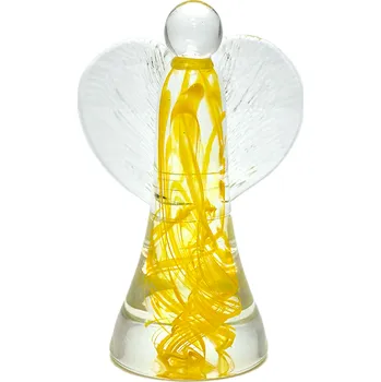 Petrolejová lampa Skleněný anděl - 3.čakra | 85062