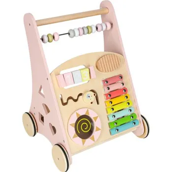 Mobilní telefon MG | MG Walker dřevěné chodítko s aktivitami, růžové