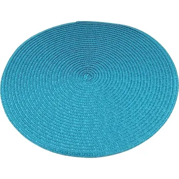 prostírání JAHU Prostírání kulaté Ø35cm-petrolej