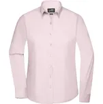 James & Nicholson (Daiber) Dámská košile s dlouhým rukávem JN677 - Světle růžová | M
