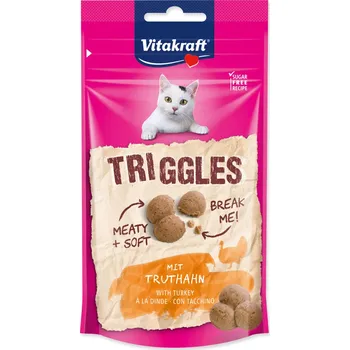 Pamlsek pro kočku Pochoutka Vitakraft Triggles krůta 40 g