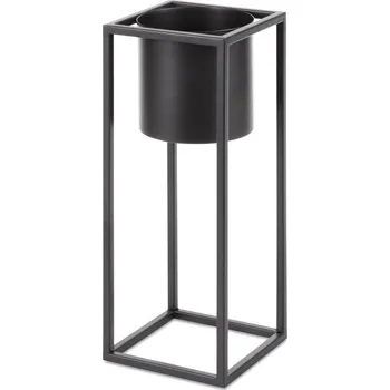 Stojan na květiny ArtFir Stojan na květiny DONICA | černý 15 x 40 cm