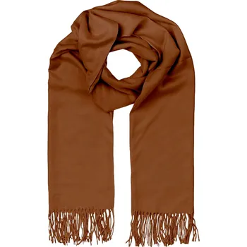 Šála Dámský kašmírový šál 213-82, hnědá barva 7200570-10