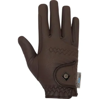 Jezdecké rukavice Imperial Riding Rukavice Elegance Essentials Imperial Riding, zimní, hnědé 8,5