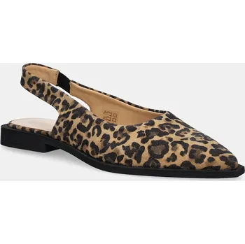 Dámské baleríny Kožené baleríny Copenhagen Leather CPH416 hnědá 82A, EUR 37