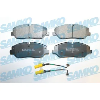 Brzdová destička Sada brzdových destiček, kotoučová brzda SAMKO 5SP2105A
