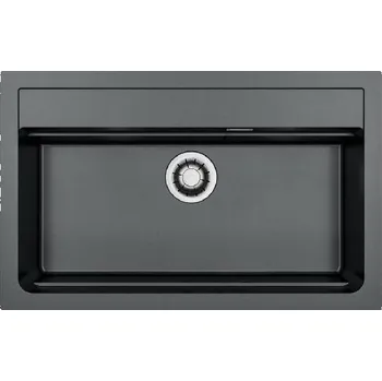 Granitový dřez Alveus Atrox - Granitový dřez 79x50 cm, Quick-Close, carbon 1149212