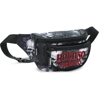 Sportovní taška Yakuza ledvinka Skull Theme V02 27301 black velikost: one size