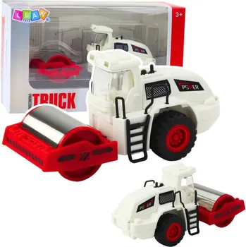 autíčko Stavební silniční válec kovový otočný válec světla zvuky