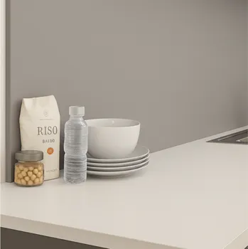 Kuchyňská pracovní deska Egger Zástěna k pracovní desce Hliník jemně kartáčovaný / F502 2050 x 640 mm