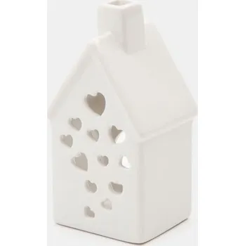 Svícen Sinsay - Svícen ve tvaru domečku - bílá - 083IA-00X - 083IA-00X-ONE