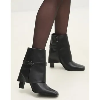 Dámské kozačky Kožené kotníkové boty Answear.LAB 5587633.HWK černá 99X, EUR 39