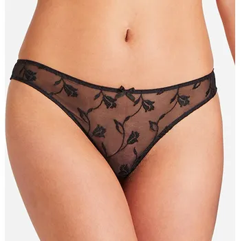 Kalhotky Aubade - Softessence tanga brazil black 38 TM26