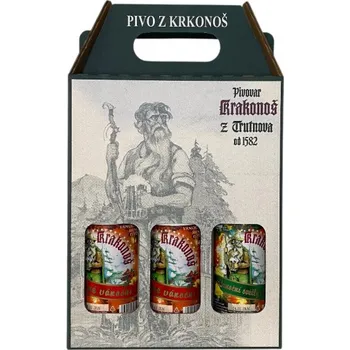 Pivo Pivovar Krakonoš Trutnov Krakonoš pack 3x láhev 0,5l