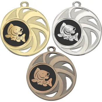 Ryby medaile DI4503-LAC033 Zde napište text na štítky a součet zadejte do košíku. Více informací viz.POPIS v dolní části.