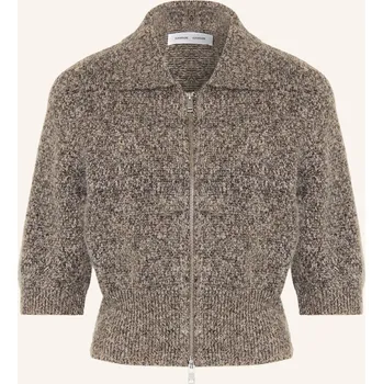 Dámský svetr Samsøe Samsøe Dámský Pletený Kardigan Sakelsie, šedá /...