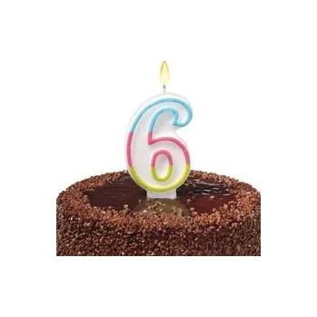 Svíčka Herlitz Svíčka ve tvaru 6