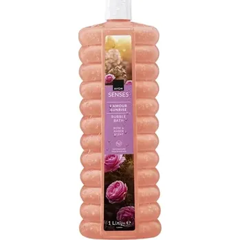 Koupelová pěna Pěna do koupele s vůní růže a ambry - 1000ml