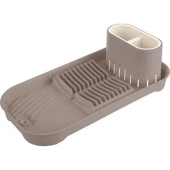 Odkapávač na nádobí ORION Studio Odkapávač 39 × 19,5 × 11 cm hnědý UH