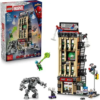 Stavebnice LEGO LEGO 76342 Super Heroes Spider-Man vs. Mysterio: Daily Bugle