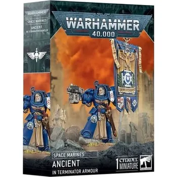 Desková hra Games Workshop Warhammer 40000: Space Marines Ancient in Terminator Armour
