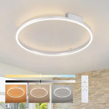 Brilagi - LED Stmívatelné svítidlo PORTOFINO LED/60W/230V pr. 80 cm stříbrná +DO