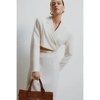 Dámské sako Sako Answear.LAB LD2219.hos bílá 00X, vel. L