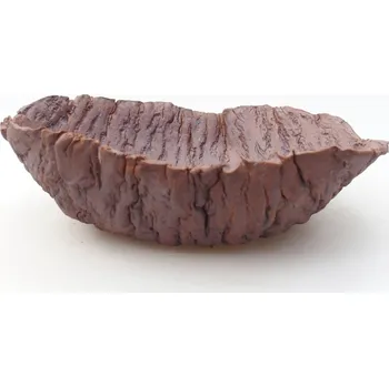 Květináč Keramická Skořápka 20 x 19 x 6,5 cm hnědá