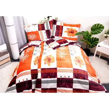 Povlečení Aaryans Povlečení mikroflanel JULIE BRW,140X200/90X70cm