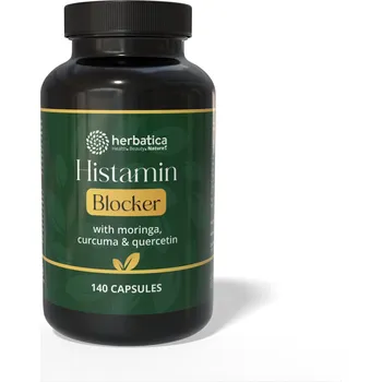 Herbatica Histamin blocker s moringou, kurkumou a kvercetinem 140 kapslí