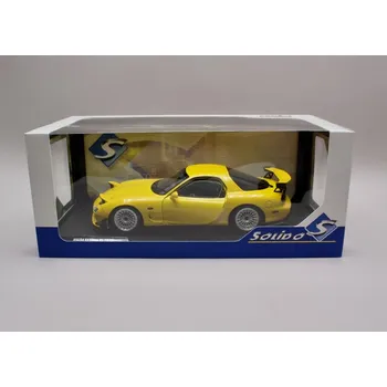 Hračka Mazda RX7 Type RS (FD3S) 1999 "STREETFIGHTERS" žlutá 1:18 Solido