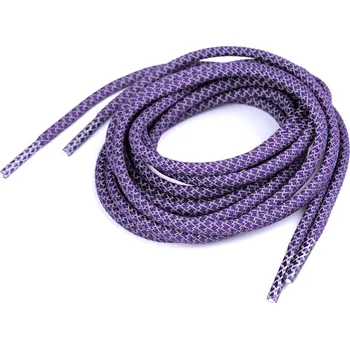 Tkaničky do bot Reflexní tkaničky do bot, tenisek, mikin délka 130 cm, střední, 11 fialová