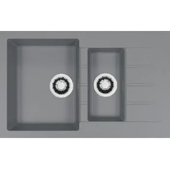 Granitový dřez Alveus Cadit - Granitový dřez 79x50 cm, Quick-Close, stone 1149167