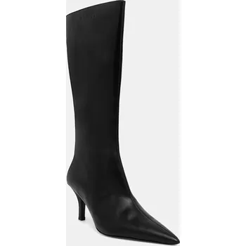 Dámské kozačky Kožené kozačky Patrizia Pepe 8Y0131.L166.K103 černá 99X, EUR 39