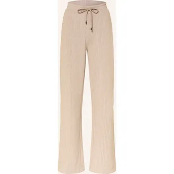 Juvia Dámské Tepláky Marisa, béžová / bílá, 36