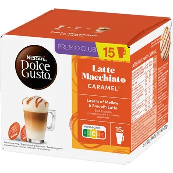 Káva Nescafe Nescafé Dolce Gusto Latte Macchiato Caramel 30 kapslí
