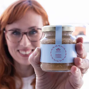 Přisada na vaření a pečení Ženšen v medu Hmotnost: 75 g 170 g