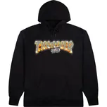 mikina Thrasher Explicit Hoodie - Black XL