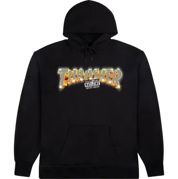 Pánská mikina mikina Thrasher Explicit Hoodie - Black XL