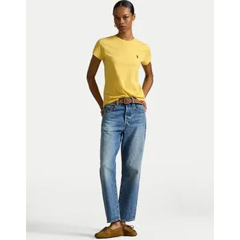 Pánská móda Polo Ralph Lauren T-Shirt 211B14605017 Žlutá Classic Fit XXS