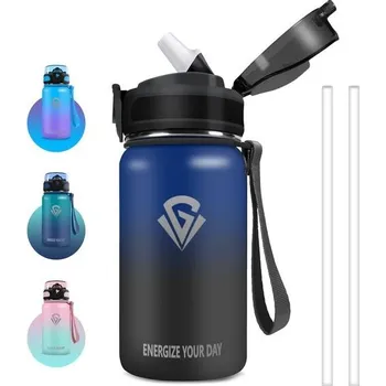 Termoska Láhev na vodu Grsta, dětská láhev na vodu bez BPA, 500 ml izolovaná láhev na vodu, láhev na vodu se