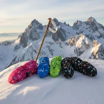 Rukavice Zimní dětské rukavice C088 Velikost: 3-4 roky, Barva: Černá