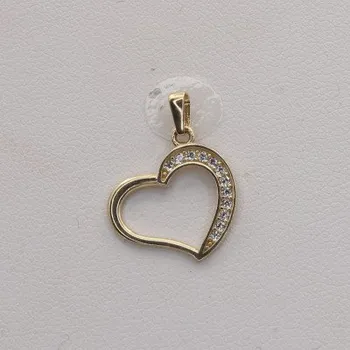 Přívěsek Zlatý přívěsek srdce