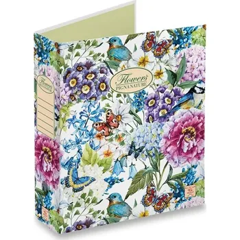 Pákový pořadač Pigna Nature Flowers, A4, hřbet 80 mm, mix motivů, Motiv Luční kvítí